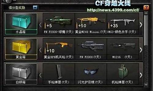 cf白银箱子_cf白银箱子能开出什么